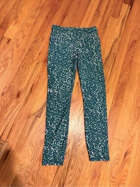 Under Armour Teal Speckled Active Leggings small